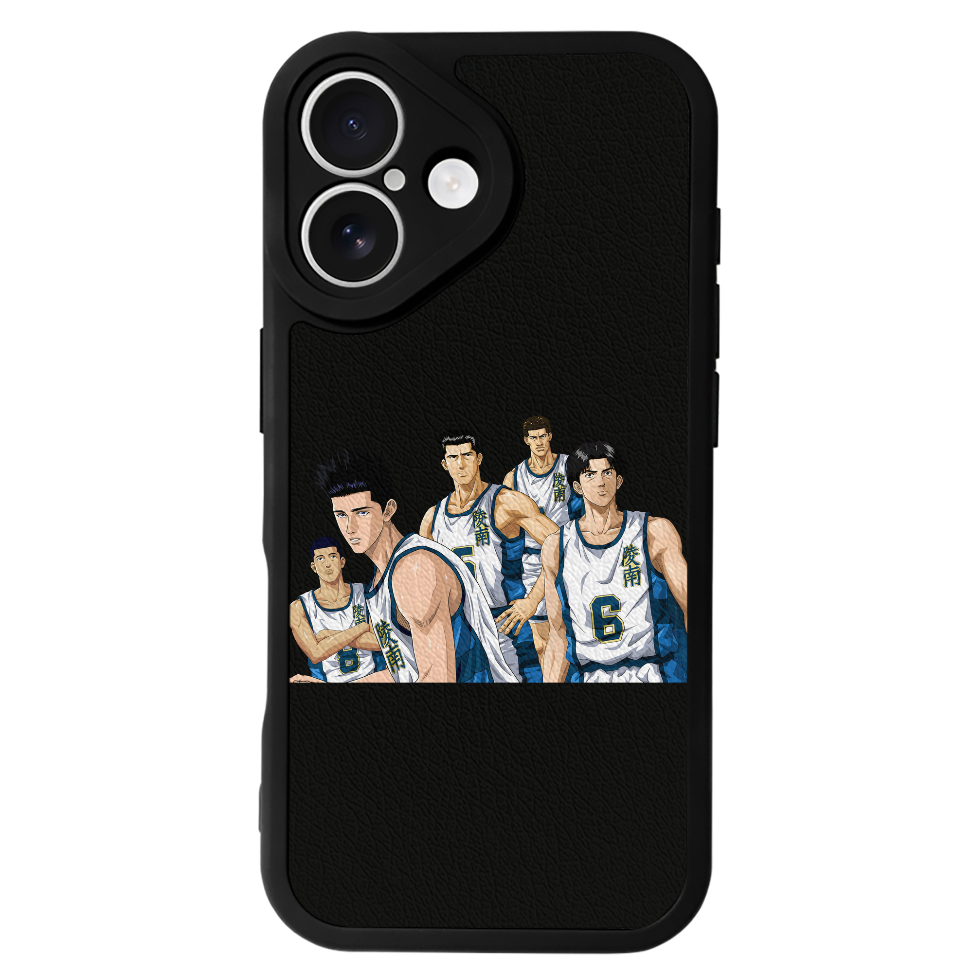 （画像用） SLAM DUNK／スラムダンク 【iPhone 16シリーズ対応】シリコンスマホケース（レザー調） 材質：シリコン